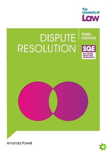 SQE - Dispute Resolution 3e