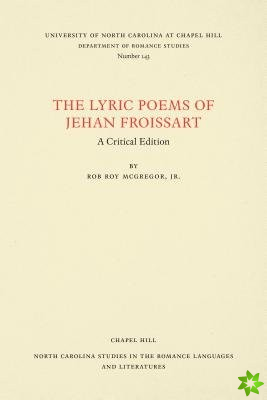 Lyric Poems of Jehan Froissart