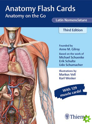Anatomy Flash Cards, Latin Nomenclature