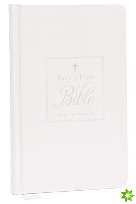 KJV, Baby's First New Testament, Hardcover, White, Red Letter, Comfort Print