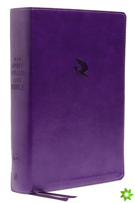 KJV, Spirit-Filled Life Bible, Third Edition, Leathersoft, Purple, Red Letter, Comfort Print