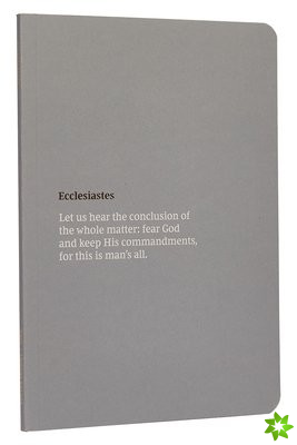 NKJV Bible Journal - Ecclesiastes, Paperback, Comfort Print