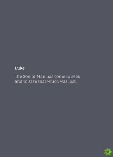 NKJV Bible Journal - Luke, Paperback, Comfort Print