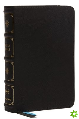 NKJV, Compact Bible, Maclaren Series, Leathersoft, Black, Comfort Print