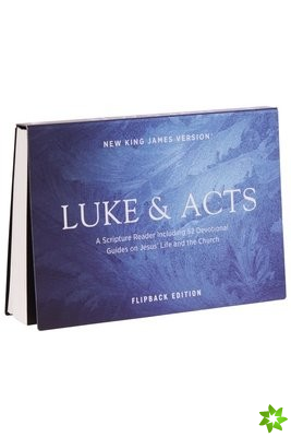 NKJV Luke/Acts Devotional, Flipback Edition, Red Letter, Paperback