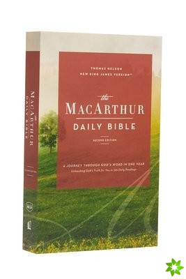 NKJV, MacArthur Daily Bible, 2nd Edition, Paperback, Comfort Print