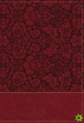 NKJV, Wiersbe Study Bible, Leathersoft, Burgundy, Thumb Indexed, Red Letter, Comfort Print