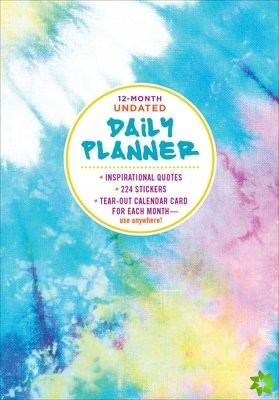 12-Month Undated Daily Planner