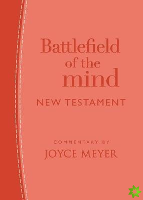 Battlefield of the Mind New Testament (Coral Leather)