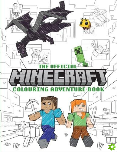 Official Minecraft Colouring Adventures Book