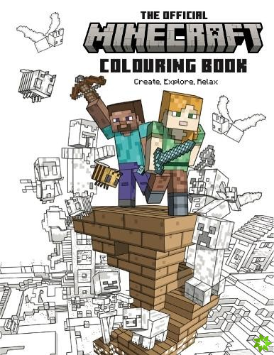 Official Minecraft Colouring Book