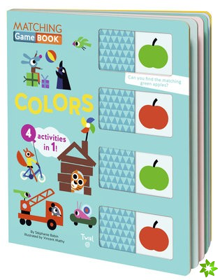 Matching Game Book: Colors