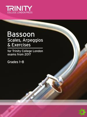 Bassoon Scales, Arpeggios & Exercises Grades 1 to 8 from 2017