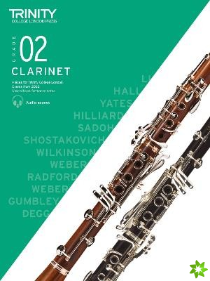 Trinity College London Clarinet Exam Pieces from 2023: Grade 2