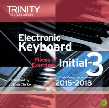Trinity College London Electronic Keyboard Exam Pieces 2015-18, Initial to Grade 3 (CD only)