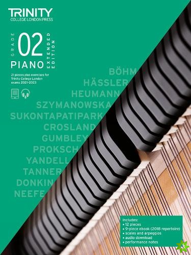Trinity College London Piano Exam Pieces Plus Exercises From 2021: Grade 2 - Extended Edition