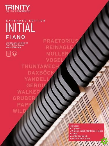 Trinity College London Piano Exam Pieces Plus Exercises From 2021: Initial - Extended Edition