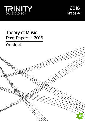 Trinity College London Theory of Music Past Paper (2016) Grade 4