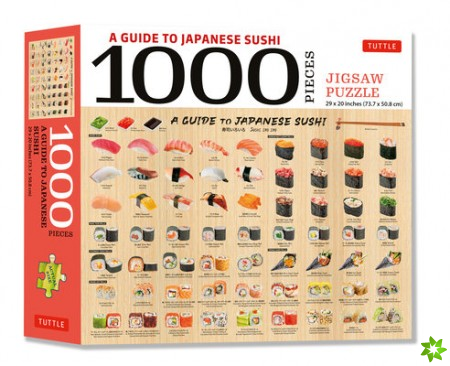 Guide to Japanese Sushi - 1000 Piece Jigsaw Puzzle