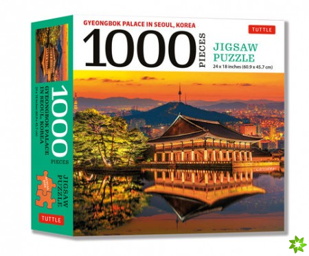 Gyeongbok Palace in Seoul Korea - 1000 Piece Jigsaw Puzzle