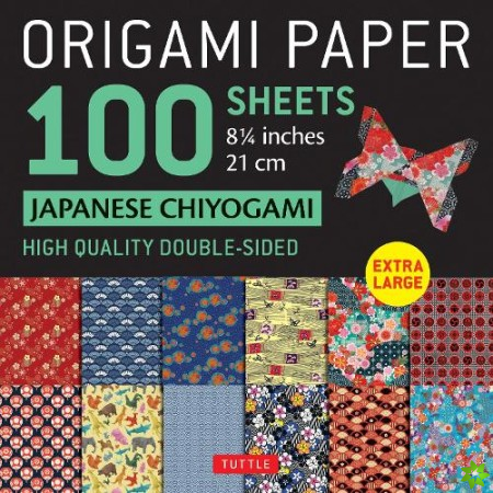 Origami Paper 100 sheets Japanese Chiyogami 8 1/4