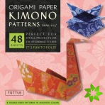 Origami Paper - Kimono Patterns - Small 6 3/4