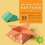 Origami Paper Pattern - 6 3/4 - 33 Sheets