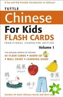 Tuttle Chinese for Kids Flash Cards Kit Vol 1 Traditional Ed