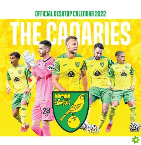 Official Norwich City FC Desk Calendar 2022