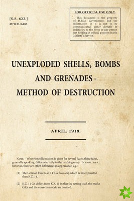Unexploded Shells, Bombs and Grenades Method of Destruction