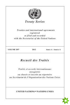 Treaty Series 2857 (English/French Edition)
