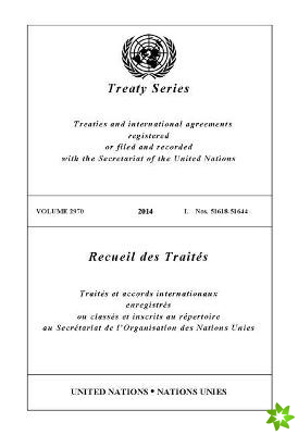 Treaty Series 2970 (English/French Edition)