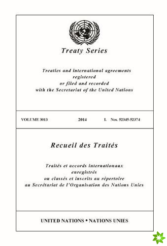 Treaty Series 3013 (English/French Edition)