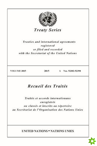 Treaty Series 3015 (English/French Edition)