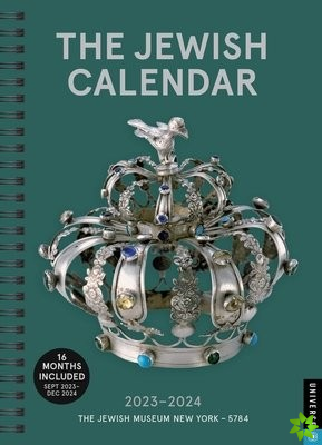 Jewish Calendar 2023-2024 (5784) 16-Month Planner
