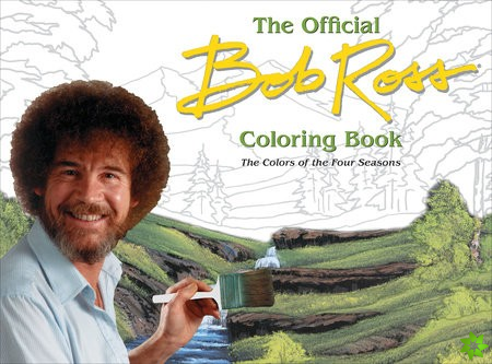 Offical Bob Ross Coloring Book