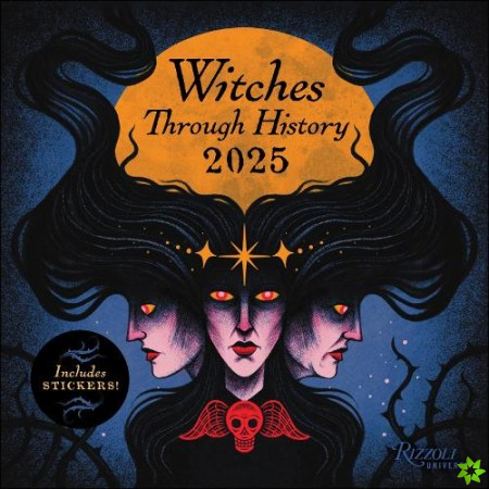 Witches Through History 2025 Wall Calendar