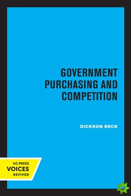Government Purchasing and Competition