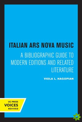 Italian Ars Nova Music