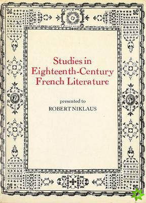 Studies in Eighteenth Century French Literature