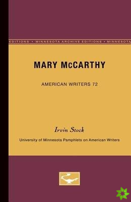 Mary McCarthy - American Writers 72