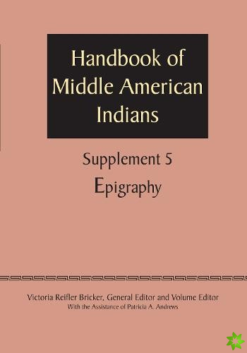Supplement to the Handbook of Middle American Indians, Volume 5
