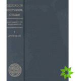 Geiriadur Prifysgol Cymru: 4 Vol. Set