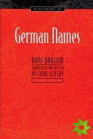 Dictionary of German Names