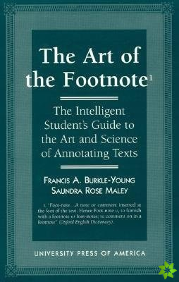 Art of the Footnote