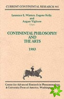 Continental Philosophy and the Arts