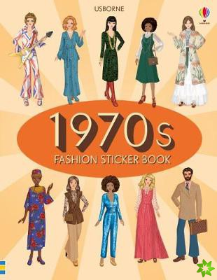 1970s Fashion Sticker Book