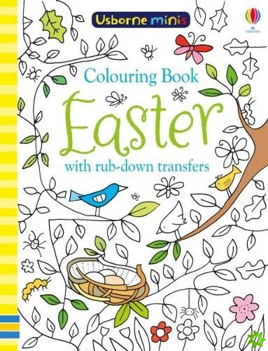 Colouring Book Easter with Rub Downs