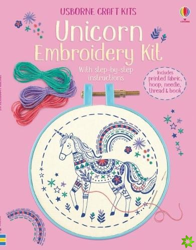 Embroidery Kit: Unicorn