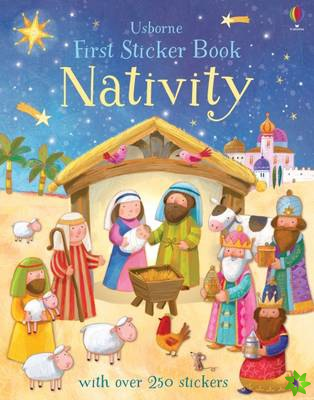 First Sticker Book Nativity